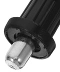 Close-up of pin from 50 Piece Cabinet Door Spring Pins Kit With Plastic And Iron Construction Built To Last Durable Latch Pins For Shutters