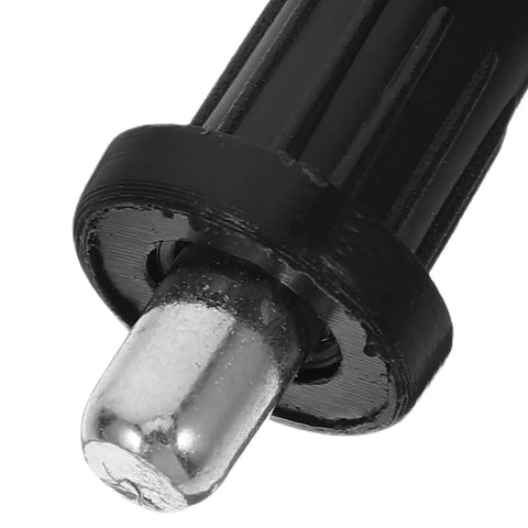 Close-up of pin from 50 Piece Cabinet Door Spring Pins Kit With Plastic And Iron Construction Built To Last Durable Latch Pins For Shutters