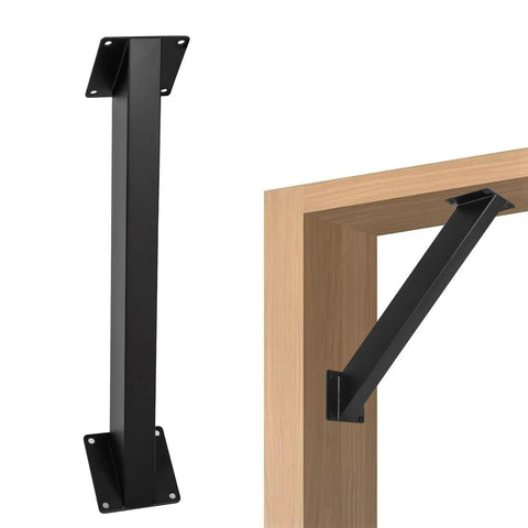 Heavy Duty 4 Pack 45 Degree Pergola Brackets For Wood Structures, Angle Bracket Kit For Gazebos, Tree Houses, Cabins And Patios, DIY Pavilion Support, Powder Coated Steel, Sturdy, Long Lasting