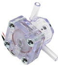 0420A Micro Flow Sensor Replacement For Sears Kenmore Elite Refrigerator Ice Maker Compact Flow Meter With Leakproof Design No Sweat Install Keeps Ice Maker Running Smoothly Replaces 0420A clear plastic flow sensor with hose ports and screws