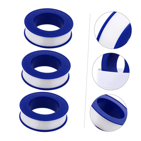 High Temp PTFE Plumbing Tape Sealant For Outdoor Use All Weather Acid And Alkali Resistant Plumber Tape Leak Proof Tape For Pipes And Fittings 20 Rolls Durable Waterproof Sealant.