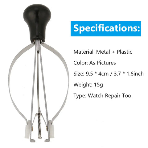 Watch Hand Remover Tool With Compression Spring Hand Puller Lifter For Pro Watch Repair Gear Non Scratch Plastic Tips Center Plunger
