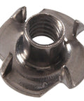 Stainless Long Prong Tee Nut For Wood With Flush Surface Built To Last In Hard Or Soft Wood Thread Size Ten Thirty Two