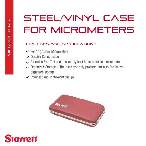 Deluxe Padded Case For Measuring Tools Protective Storage with steel frame and vinyl cover shown closed
