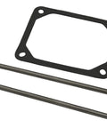 Push Rods Kit With Rocker Cover Gasket For Lawn Tractor Engine Replacement, Easy Install, Aftermarket Parts Set, Fits Most Small Engine Tractors