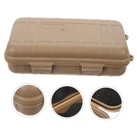 Three-Piece Survival Storage Case Set for Outdoor Junkies Ultra-Tough Shockproof and Sealed Organizer top view