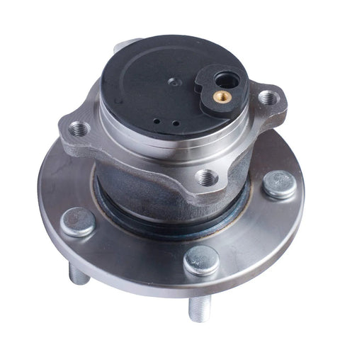 Rear Wheel Hub Bearing Assembly Pair For 2004-2013 Mazda 3 And 2006-2015 Mazda 5, FWD, 5-Lug, With ABS, OE-Equivalent Quality