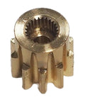 Heavy Duty Servo Gear Tooth Component for High Precision Power Transmission, built to last, professional grade brass construction