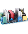 Compact 4A AC To DC Power Supply Module With 110 To 240V Input And 12V 50W Output Drop In Replacement For Industrial Control Equipment Overload And Short Circuit Protection Space Saving 89x49x26mm Design, angled PCB view