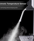 Barista Grade Four In One Commercial Milk Frother 2500W 110V with Automatic Steam Milk Frothing and LED Display close-up