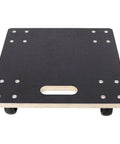 Heavy Duty Furniture Dolly 1320 Lb Capacity With Four Swivel Casters Non Slip Wood Platform from top view