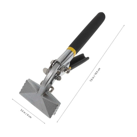 Heavy Duty Hand Seamer Pliers For Metal Bending And Sheet Flattening With Tight Clamp Technology and Locking Handle