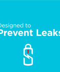Graphic of lock symbol with text 'Designed to Prevent Leaks' for High Energy AA Batteries 12 Pack Alkaline Double A For Long Lasting Power In High Drain Devices Like Flashlights Wireless Mice Remotes Toys And Other Everyday Electronics.
