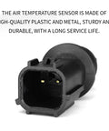 No Sweat Swap Intake Air Temperature Sensor For Dodge Chrysler Jeep Ram 1500, high-quality plastic and metal construction.
