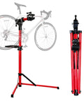 Upgraded Bike Repair Stand Pro Grade Heavy Duty Home Shop Tool Supports Up To 110 Lbs With Ultra Durable Aluminum Frame And Steel Tubes
