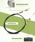 Power Rake Activation Cable 46.5 Inch Replacement Part 539106827 Fits Husqvarna Jonsered Redmax Poulan Craftsman Dethatcher