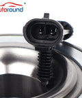 Close-up of 4WD Front Wheel Bearing And Hub Assembly With ABS For 1999 To 2007 Chevy Silverado Suburban 8 Lug