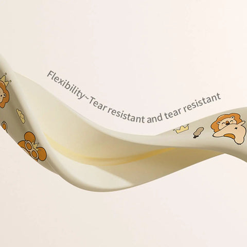 Thick Foam Anti Collision Corner Guard with flexible tear resistant padding showing cartoon pattern detail for babyproofing.