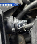 Close-up of a solid battery terminal bolt, part of the Solid 8 Pc Car Side Post Battery Terminal Bolt Kit With Two Lengths 3/8 To 16 Thread Universal Extender Studs.