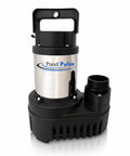 5,500 GPH Submersible Pond Pump With Hybrid Drive For Waterfalls And Skimmers, 30 Foot Cord, Energy Efficient And Fish Safe, 31 Foot Max Head