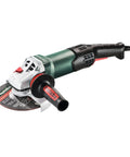 Beefy 6-Inch Rat Tail Angle Grinder 1300W WP 13-150 Quick RT with paddle switch and dust guard, side view