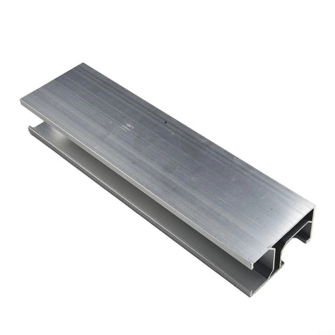 20cm Aluminum Solar Panel Mounting Rail Bracket for PV Module Installations, lightweight erosion resistant track