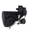 Slick Rear Left Charging Port Door Cover Replacement Assembly For Tesla Model 3 And Model Y showing internal wiring and durable design.