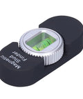 Tbest Magnetic Stud Finder for Portable Metal Detector with Built in Gauge, No Battery Needed, Detects Steel Studs, Nails & Screws in & Plasterboard (Black) level tool.