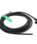 M12 A Coded 4 Pin Female Cable with Right Angle Aviation Connector, Shielded, 8 Meters, for Vision Cameras, RFID, IO Link, Profibus