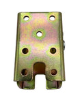 Close-up of Beefed Up Hidden Door Hinges With Self Locking Folding Lift Support For Cabinets And Furniture.