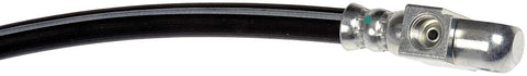 Rear Center Brake Hydraulic Hose For Select Chevy And GMC Models Copper Material Precision Fit Easy Install Durable Automotive Brake Line Replacement Ready To Roll, close-up of hose end and fitting.