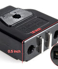 Magnet Power Cord For L-DF401B-T Deep Fryer Only, 1 Meter Black Replacement Cable with 0.5x1.6 inch port connector
