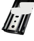 Close-up of Super Heavy Duty Stainless Steel Drawer Slides Rail showcasing smooth sliding mechanism and sturdy design.