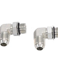 3/8 Inch Male Flare To Or 90 Degree Industrial Hose Fitting For Tractor And Factory Press Links Flared Tubing To Orbital Rod Ends With Secure 6000 Psi Seal Meeting Sae J514 J1926 Standards, 90-degree elbow