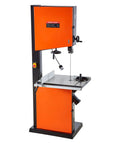 Heavy Duty Woodworking Bandsaw With 3 HP 2240W Motor 18 Inch Cutting Capacity 16 Inch Maximum Height Cast Iron Table