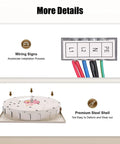 Heavy Duty Electric Chandelier Hoist 330 Lbs Motorized Ceiling Lift wiring signs and premium steel shell for easy installation.