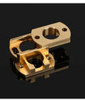 Dope 18mm Brass Oldham Coupling For Ender 3v2 Creality Cr10 Z Axis T8 Lead Screw Upgrade Part Smooth Printing Build Plate Fix, brass coupling