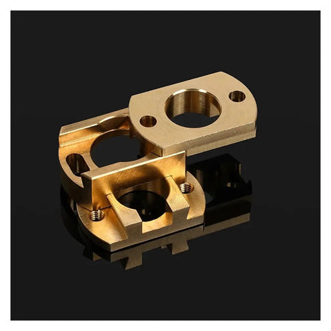 Dope 18mm Brass Oldham Coupling For Ender 3v2 Creality Cr10 Z Axis T8 Lead Screw Upgrade Part Smooth Printing Build Plate Fix, brass coupling