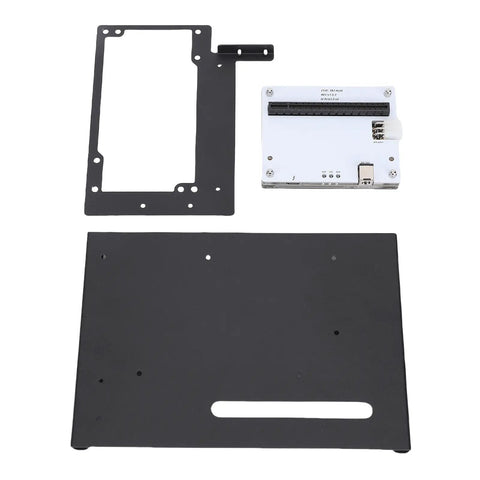 Mini EGP Enclosure Compatible With Thunderbolt 3 And 4 USB Four Point Zero PCI Express 16X External Graphics Dock assembly parts, black metal frame