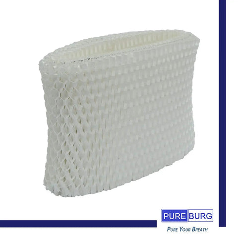 Alt Tag: 8 Pack Wick Filters For Vicks V3500N V3100 V3700 V3800 V3900 Kaz 3020 Sunbeam 1118 Honeywell HCM 350 630 300T Relion WA 8D Enviracaire ECM 500 Compatible Air Purifiers For Homes And Small Offices, single filter close-up