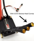 150A Waterproof Brushless ESC For 2 To 6S RC Boats And Model Ships With Five Point Five Volt 5A BEC And XT90 6mm Banana Plug Connector