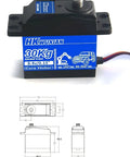 Badass 30Kg Metal Digital Servo With Heavy Duty Iron Drive Built For Rc Cars Robot Arms And Helicopters featuring metal design and dimensions.