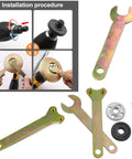 Must Have Ten Pack Drill To Angle Grinder Adapter Kit With Lock Nut Flange Wrench 6mm And 10mm Arbor Mandrels