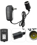 AC To DC Converter Cigarette Lighter Adapter 110V To 12V Power Supply 24W Output with cord and plug details