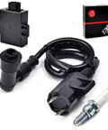 Igniter CDI And Ignition Coil Kit For Bayou 220 And Bayou 250 ATV 1996 2011 With OEM Part Numbers 21121 1160 And 21119 1457