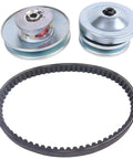 Rear Clutch Drive Belt And Pulley Kit For Coleman KT196 CK196 196cc Go Kart Torque Converter Replacement Upgrade With Drop In Bolt On Fit