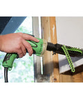 SuperDrive Collated Screwdriver With 24.6 Ft Power Cord, 6.6 Amp Motor, used on drywall for precise screw installation