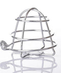 Tough As Nails Stainless Steel Fire Sprinkler Head Guard Protective Cage fits 1/2 and 3/4 inch pipe, silver, tool-free install.
