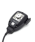 Back of DTMF Microphone for Kenwood Radios 8 Pin Remote Speaker Mic, showing connector and clip for TM NX Series