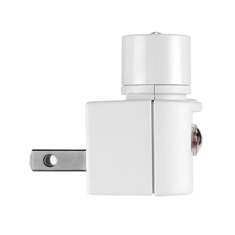 Side view of MLN 16 LED Plug In Night Light with Auto Dusk to Dawn Sensor and 5000K Daylight Illumination 5 Lumens